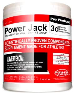 Quantas calorias em 1 scoop + 1 cápsula (5 g) Power Jack 3D?