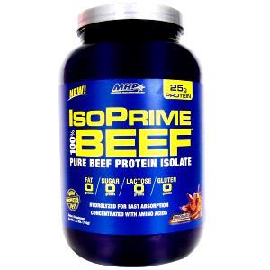 Quantas calorias em 1 scoop (28,5 g) Isoprime Beef?