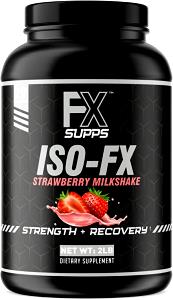 Quantas calorias em 1 scoop (30 g) Whey Isoprotein Strawberry Blend Complex?