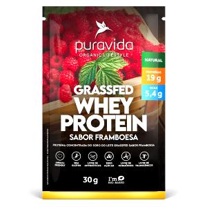 Quantas calorias em 1 scoop (30 g) Whey Protein Sabor Framboesa?