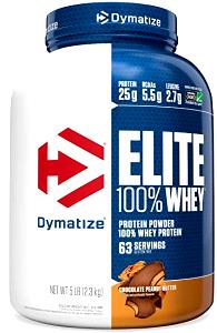 Quantas calorias em 1 scoop (34 g) Elite 100% Whey Protein?