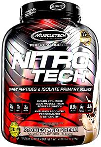 Quantas calorias em 1 scoop (37 g) Nitro Tech?