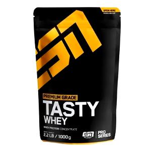 Quantas calorias em 1 scoop (38 g) Tasty Whey?