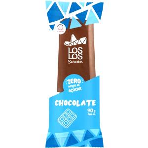 Quantas calorias em 1 sorvete (90 g) Paleta Chocolate Zero?