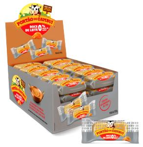 Quantas calorias em 1 tablete (25 g) Doce de Leite em Tablete?