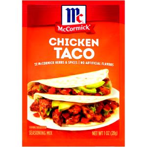 Quantas calorias em 1 taco (83 g) Crunchy Taco Chicken?