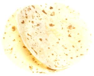 Quantas calorias em 1 Tortilha (Aprox 30 Cm De Diâmetro) Tortilhas de Farinha?