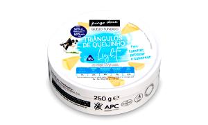 Quantas calorias em 1 triângulo (17,5 g) Queijo Fundido Light?