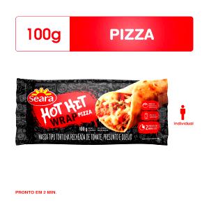 Quantas calorias em 1 unidade (100 g) Hot Hit Wrap Pizza?