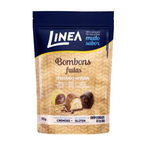 Quantas calorias em 1 unidade (11 g) Bombom Branco com Recheio de Blueberry?