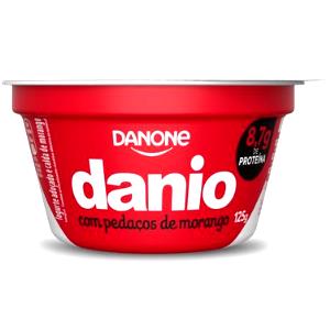 Quantas calorias em 1 unidade (125 g) Danio Mirtilo?