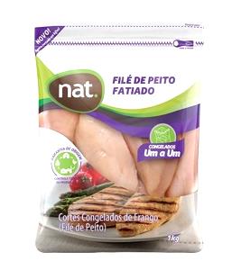 Quantas calorias em 1 unidade (125 g) Filé de Peito Fatiado?