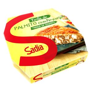 Quantas calorias em 1 unidade (125 g) Torta de Palmito com Requeijão?