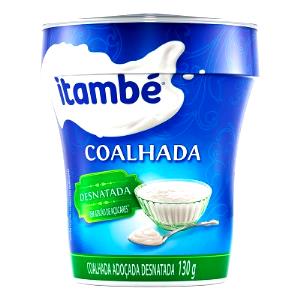 Quantas calorias em 1 unidade (130 g) Coalhada Adoçada?