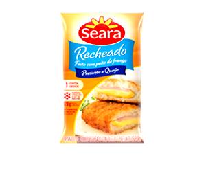 Quantas calorias em 1 unidade (130 g) Empanado Recheado de Presunto e Queijo?