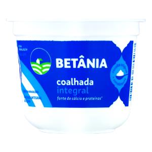 Quantas calorias em 1 unidade (140 g) Coalhada Integral Adoçada?