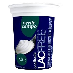 Quantas calorias em 1 unidade (140 g) Coalhada Zero Lactose?