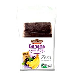 Quantas calorias em 1 unidade (15 g) Barrinha de Banana com Açaí Zero?