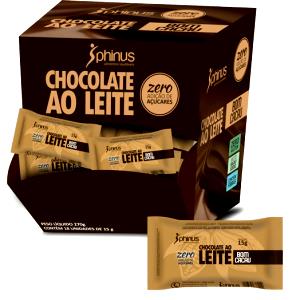 Quantas calorias em 1 unidade (15 g) Chocolate Ao Leite Zero Açúcar?