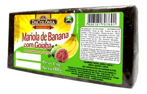 Quantas calorias em 1 unidade (15 g) Mariola de Banana com Goiaba?