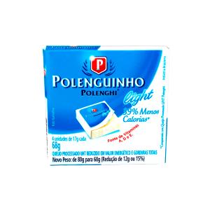 Quantas calorias em 1 unidade (15 g) Polenguinho Light?