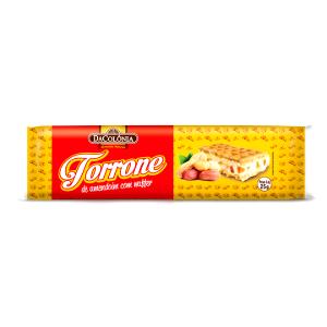 Quantas calorias em 1 unidade (15 g) Torrone de Amendoim com Waffer?