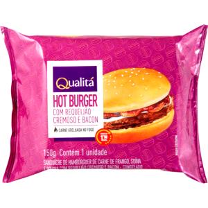Quantas calorias em 1 unidade (150 g) Hambúrguer?