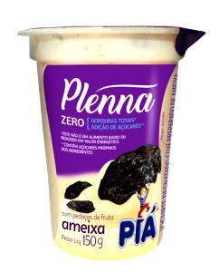 Quantas calorias em 1 unidade (150 g) Iogurte Plenna Zero Ameixa?