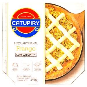 Quantas calorias em 1 unidade (150 g) Pizza Frango Catupiry?