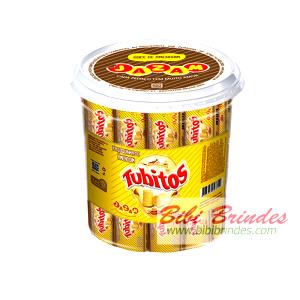 Quantas calorias em 1 unidade (17,2 g) Paçoquinha de Amendoim Tubitos?