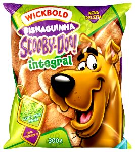 Quantas calorias em 1 unidade (17,6 g) Bisnaguinha Scooby-Doo Integral?