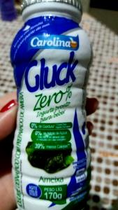 Quantas calorias em 1 unidade (170 g) Gluck Zero?