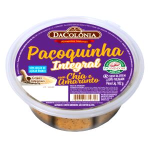 Quantas calorias em 1 unidade (18 g) Paçoca Rolha Integral com Chia e Amaranto?