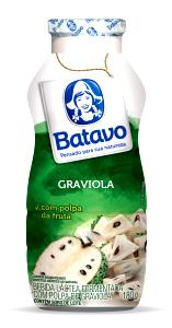 Quantas calorias em 1 unidade (180 g) Bebida Láctea Fermentada com Polpa de Graviola?