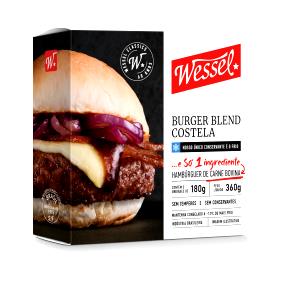 Quantas calorias em 1 unidade (180 g) Burger Blend Costela?