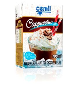 Quantas calorias em 1 unidade (190 ml) Cappuccino Ice?