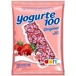 Quantas calorias em 1 unidade (20 g) Bala de Iogurte?