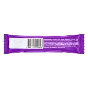 Quantas calorias em 1 unidade (20 g) Barra de Banana com Ameixa e Cobertura de Chocolate?