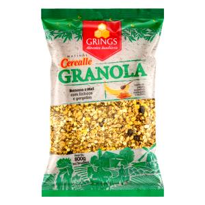 Quantas calorias em 1 unidade (20 g) Barra de Granola Integral Banana E Linhaça?