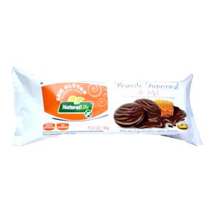 Quantas calorias em 1 unidade (20 g) Biscoitos de Mel com Chocolate?