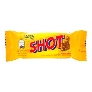 Quantas calorias em 1 unidade (20 g) Bombom Shot?