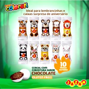 Quantas calorias em 1 unidade (20 g) Choco Ball?