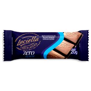 Quantas calorias em 1 unidade (20 g) Chocolate Ao Leite com Avelã Zero?