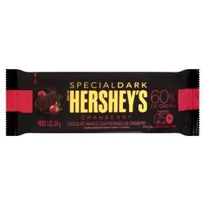 Quantas calorias em 1 unidade (20 g) Chocolate com Cranberry?