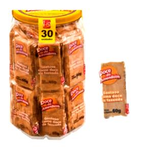 Quantas calorias em 1 unidade (20 g) Cocada com Amendoim?