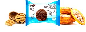 Quantas calorias em 1 unidade (20 g) Energy Ball Super Kakao?