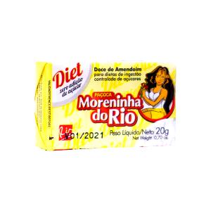 Quantas calorias em 1 unidade (20 g) Paçoca Diet?