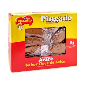 Quantas calorias em 1 unidade (20 g) Pingado Doce de Leite?