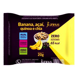 Quantas calorias em 1 unidade (20 g) Tablete Banana?