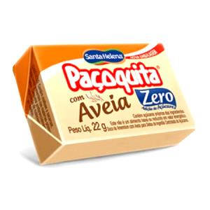 Quantas calorias em 1 unidade (21 g) Paçoquita Zero com Aveia?